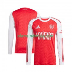 Camisola Arsenal Homem Equipamento Primeiro 2025-2026 Manga Comprida